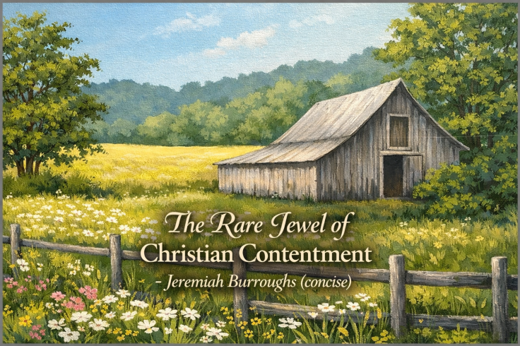 The Rare Jewel of Christian Contentment – Jeremiah Burroughs&nbsp;(concise)